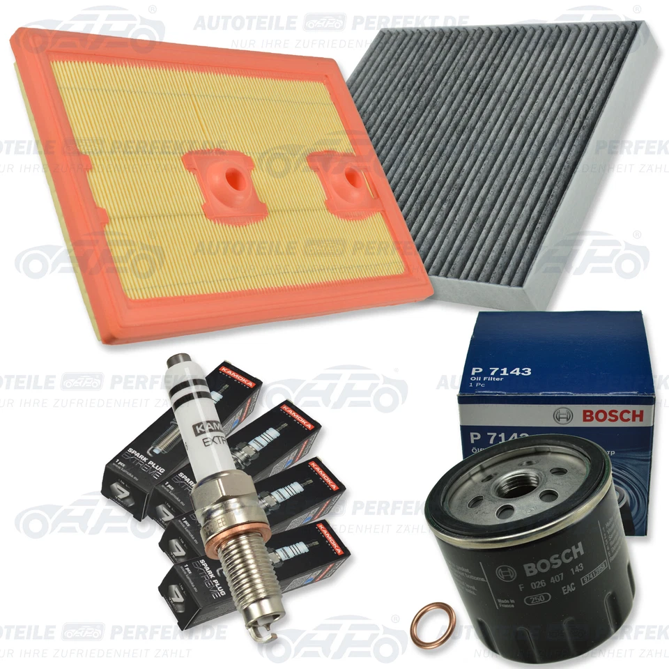 Inspektionskit Filter Satz Paket M (AK) VW GOLF PASSAT TIGUAN TOURAN 1,2/1,4TSi