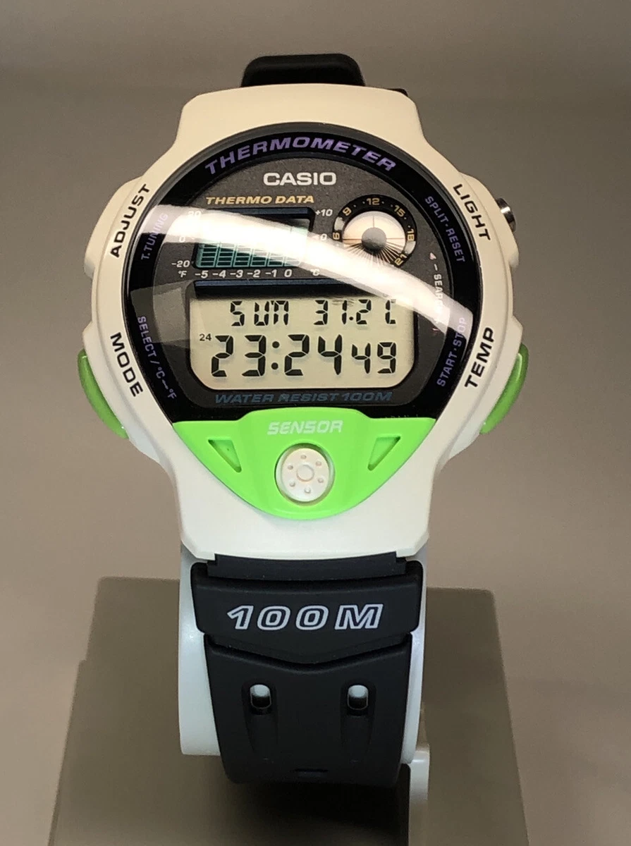 結婚祝い レア Vintage 1990年 Casio TS-200 腕時計 腕時計(デジタル