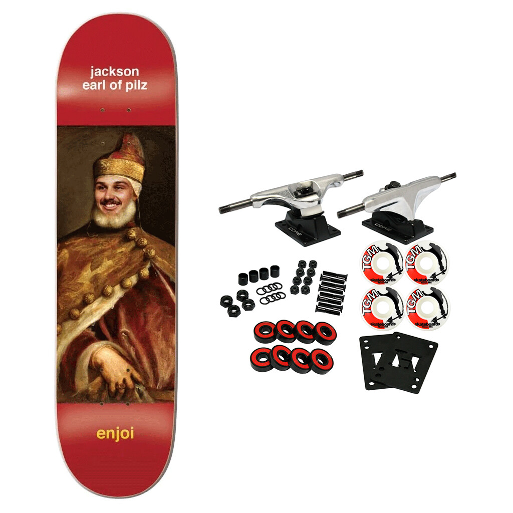 Enjoi Skateboard Complete Pilz Renaissance Impact Light 8.75