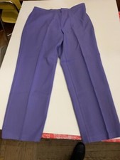 Vintage 1980's Levi's Light Purple Women's Pants Wide Bottoms Size 38