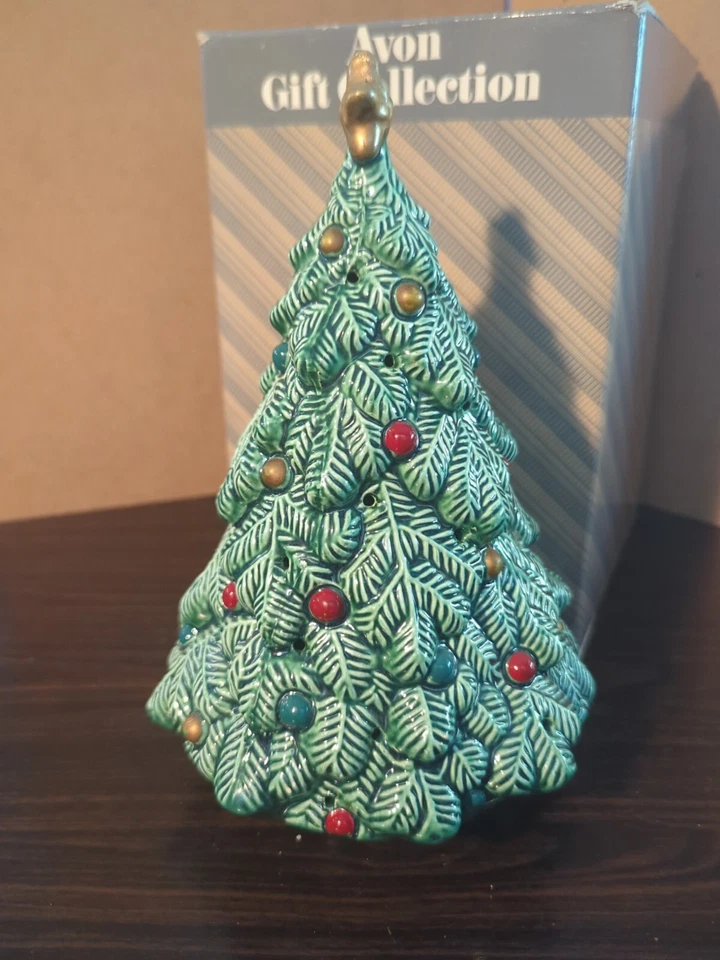 Avon Árbol de Navidad Pomander, De Colección, Años 80, Hecho en Brasil, Con Caja Original Foto 4 de 4