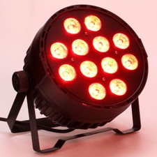 120W RGBW LED 12x10W Stage PAR Light 4in1 Color Mixing DMX DJ Wedding Uplighting