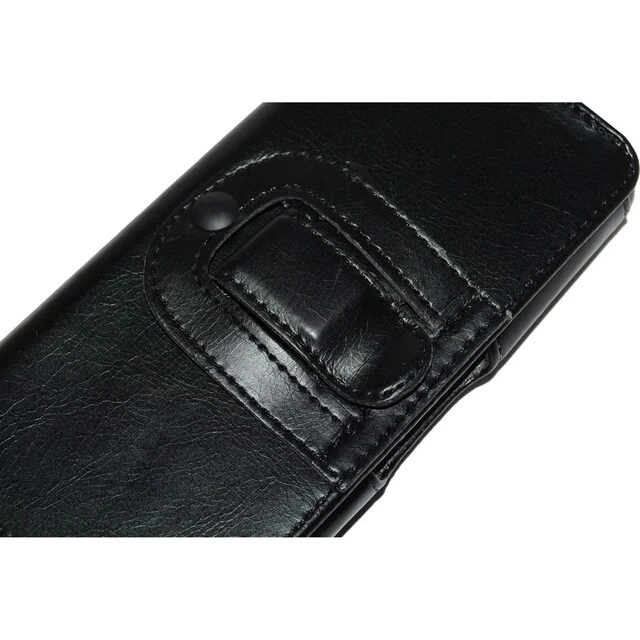 FORCELL CUSTODIA ORIGINALE CLIP CINTURA ECO PELLE FRC12 ORIZZONTALE NERO 78C862A - Immagine 4 di 4