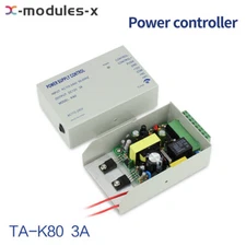 12V 3A Door Access Control Power Supply Controller Power Box For Intercom System