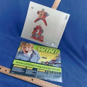 Lego NINJAGO 9448 1 2 Rise of the Snakes Instructions ONLY  Manual Book GUC