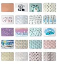 Ambesonne Scandinavian Art Mousepad Rectangle Non-Slip Rubber