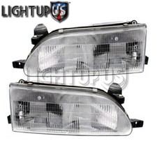 Halogen Headlamps Headlights For 1993-1997 Toyota Corolla Left Right Sides Pair Halogen Headlamps Headlights For 1993-1997 Toyota Corolla Left Right Sides Pair