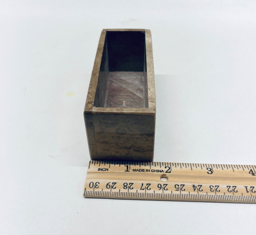 Hand Carved Marble Dominos Set with Marble Box - Picture 7 of 15
