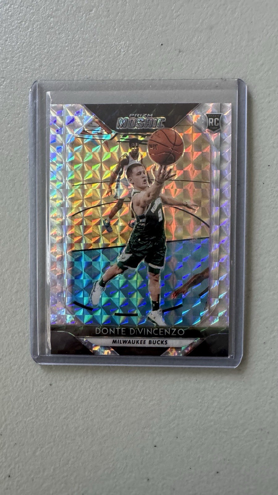 DONTE DIVINCENZO 2018-19 Panini Prizm Mosaic #26 Rookie RC Bucks Knicks Wolves