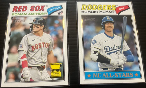 2026 Topps Heritage Roman Anthony RC 86/Ohtani Base Cards 290*