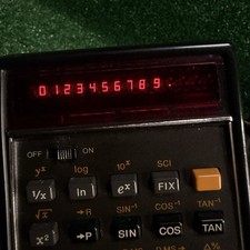 Hewlett-Packard HP-45 Vintage Handheld Calculator PARTS/REPAIR, NO BATTERY 
