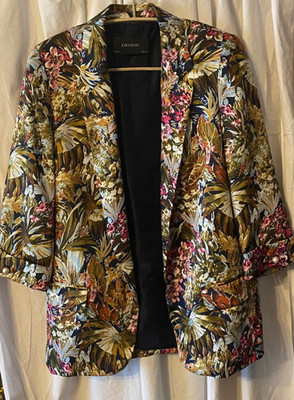 Zara Basic sommerliche bunte Jacke Gr. S wieNEU