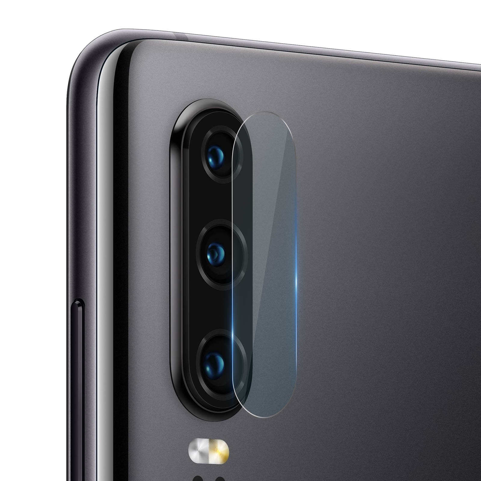Verre de protection caméra Huawei P30 transparent pour objectif arrière