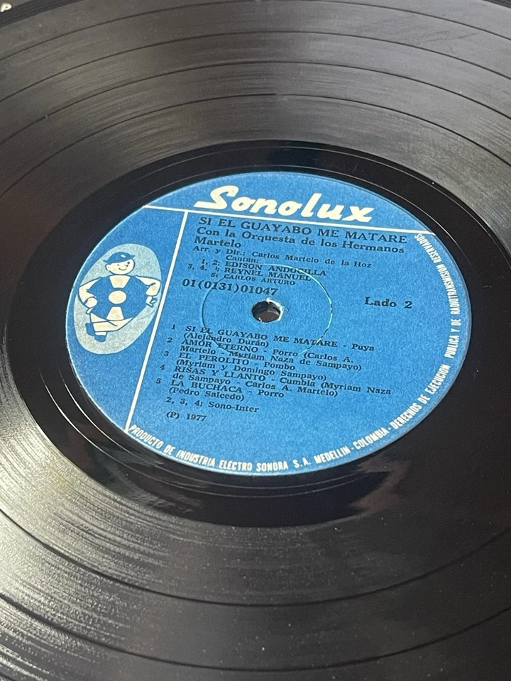Orquesta Los Hermanos Martelo – Si El Guayabo Me Matare - Salsa Catalina La O - Image 3 of 4
