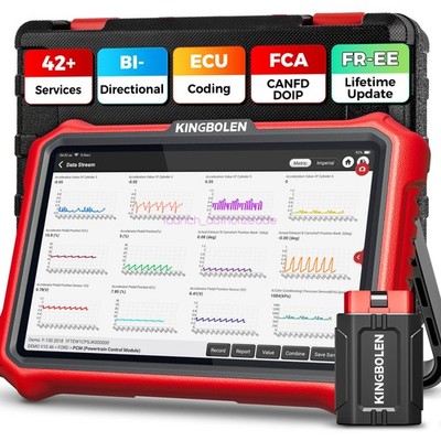 KINGBOLEN K8 PRO OBD2 Diagnosegerät Car Scan Tool Bidirektionales ECU-Codierung