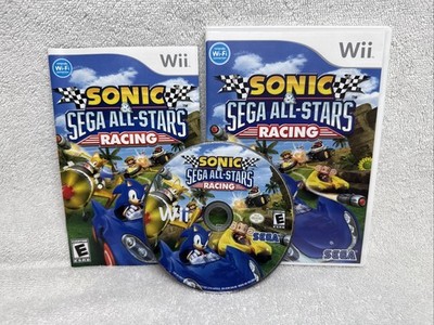 Sonic and Sega All-Stars Racing Nintendo Wii CIB