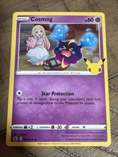 Cosmog 13/25 Holo Lillie Near Mint NM Celebrations Pokemon TCG Card