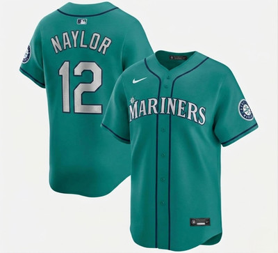 Seattle Mariners Naylor #12 Jersey MLB Baseball