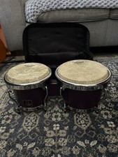 LP Aspire Bongos For Sale With Bag And Brand New Fiberskyn Heads