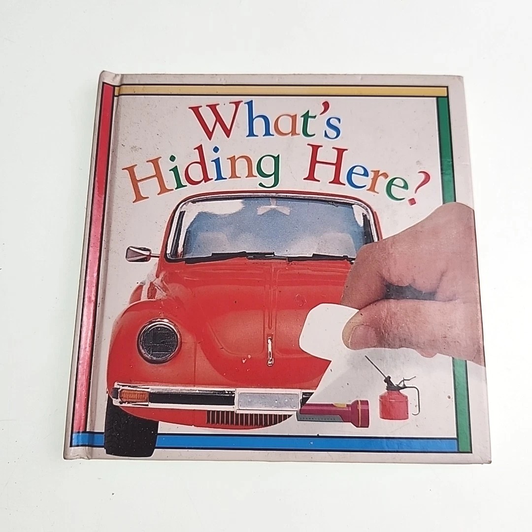 Whats Hiding Here Snapshot 1995 Hardback Book