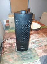 Zanussi Desktop Fan Oscillating 3 Speed Black In Good Condition and Working Used