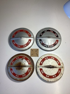 (4) 1964-66 Ford F100 1/2 Ton Truck , Painted Hubcaps , 10 1/2 
