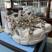 Gucci Flashtrek White W for sale | eBay