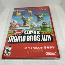 New Super Mario Bros. Wii Nintendo Wii Brand New SEALED