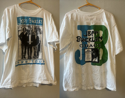 Vintage Jeff Buckley Grace Tour Parking Lot Rare Tee Full Size MC1497