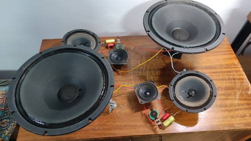 Peerless Alnico 10" Drivers + mids & tweeters * Vintage HiFi Speakers* See Video - Picture 11 of 22