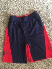 Spider-Man Boys Shorts Sz 6/7 Blue/red