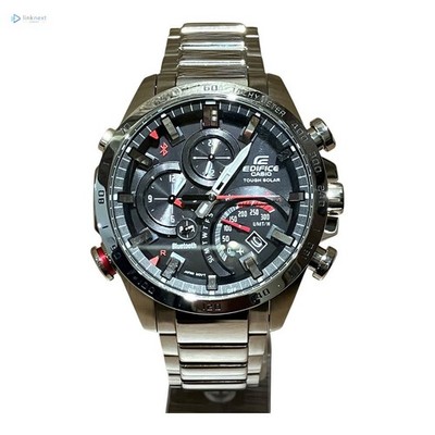 CASIO Edifice EQB-501 Men's Stainless Steel Solar Bluetooth Radio
