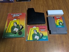 Elevator Action 5 Screw Nes CIB COMPLETE NINTENDO