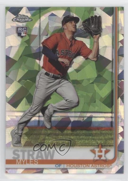 2019 Topps Chrome Sapphire Edition Myles Straw #629 y8h