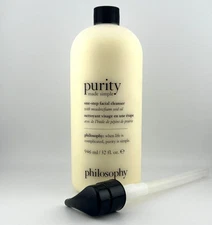 Philosophy Purity Made Simple One Step Facial Cleanser ~ 32 fl oz | New W/Pump