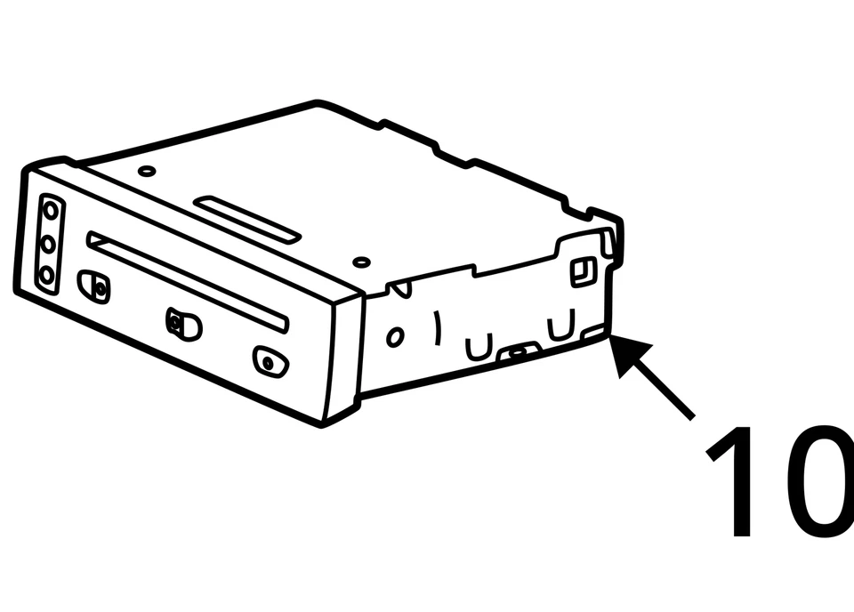 ПОДХОДИТ ДЛЯ 2002-2005 SATURN L300 L200 ПЛЕЕР ASM ВИДЕО ДИСК 22693802 - НОВЫЙ OEM - Изображение 3 из 3