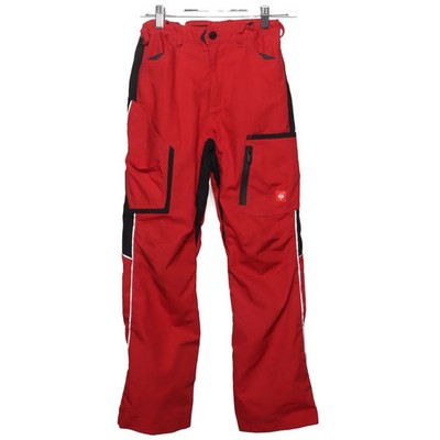 Engelbert Strauss, Schneehose, Größe: 146/152, Rot, Baumwolle/Polyester #INc