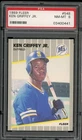 1989 Fleer #548 Ken Griffey Jr. - PSA 8