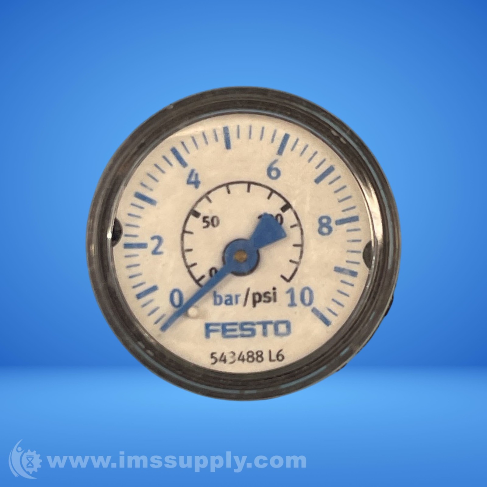 Festo 543488L6 PSHN Series Pressure Gauge FNIP