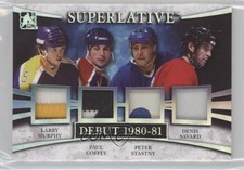 2017 Leaf ITG Superlative Silver Spectrum Foil 1/2 Larry Murphy Paul Coffey 0c3