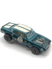 Hot Wheels Redline Heavy Chevy Car 1969 Aqua White Int. Made In Hong Kong