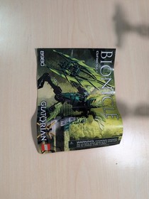 LEGO Bionicle Glatorian GRESH 8980 retired 2009 - 100% Complete Inst. & Canister