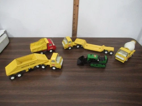 Tonka vintage lot of 5 construction vehicles Metal