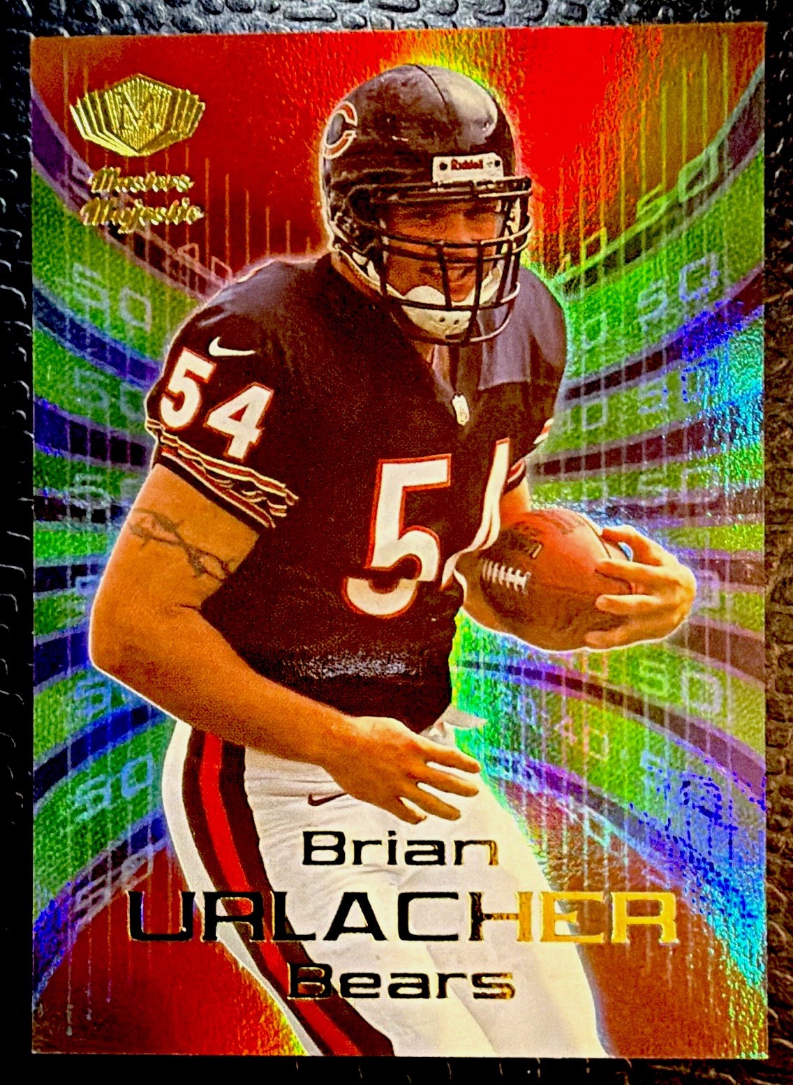 2000 Collector's Edge Masters Majestic Brian Urlacher RC #M4 /5000 Bears