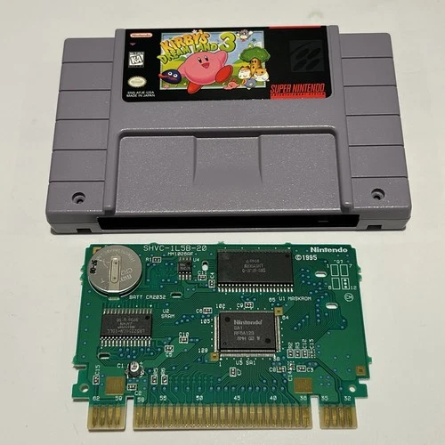 Kirbys Dream Land 3 (Super Nintendo SNES, 1997) Cart Cartridge Only Authentic