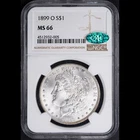 1899-O $1 Morgan Silver Dollar NGC MS66 CAC