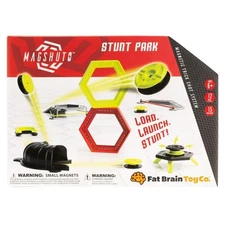 Fat Brain Toys Magshuto Stunt Park Trick Shot System Disc Launch Set FA518-1