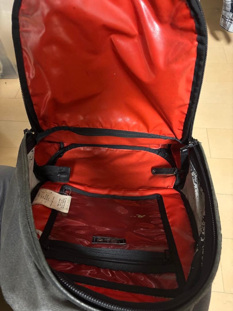 Masterpiece Black Backpack Waterproof Zipper Used… - image 10