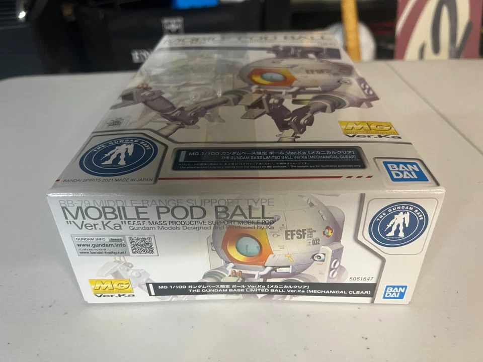 MG Mobile Pod Ball Ver. Ka (Mechanical Clear) 1/100 Limited Edition - Image 2 of 4