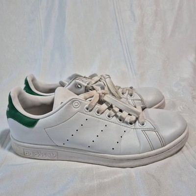 ADIDAS STAN SMITH SNEAKERS GREEN AND WHITE SIZE 9